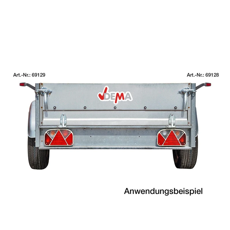 2x LED Begrenzungsleuchte Anhängerleuchte Leuchte KFZ