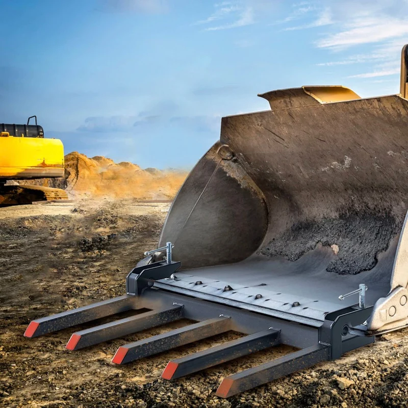 Palettengabel Gabelträger Gabelzinken Frontlader 1200kg Zinken