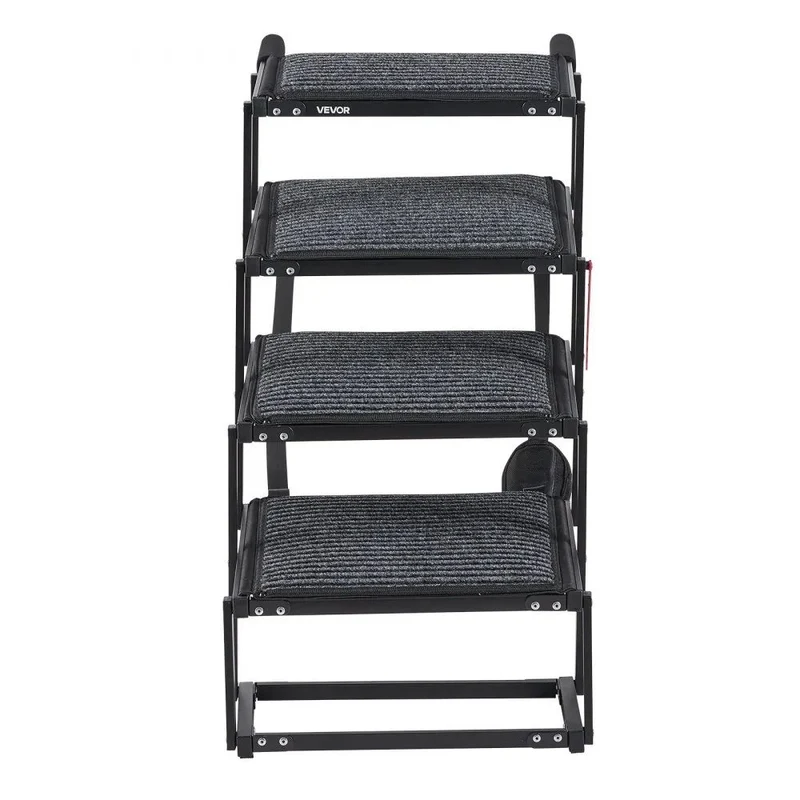 Hundetreppe Auto Einstiegshilfe Hundeleiter 4 Stufen 90 kg