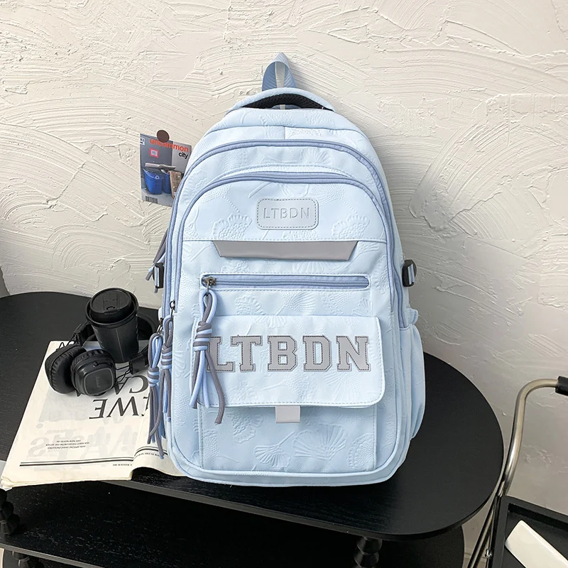 Moderne Texturierte Freizeit Rucksack Karnz
