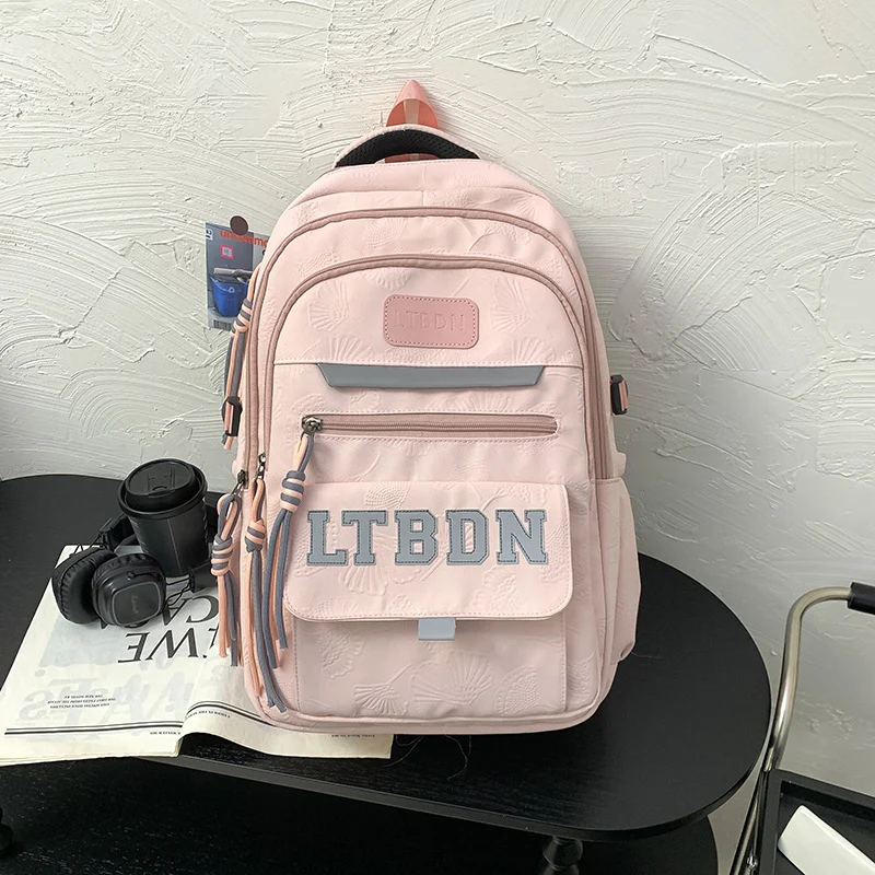 Moderne Texturierte Freizeit Rucksack Karnz