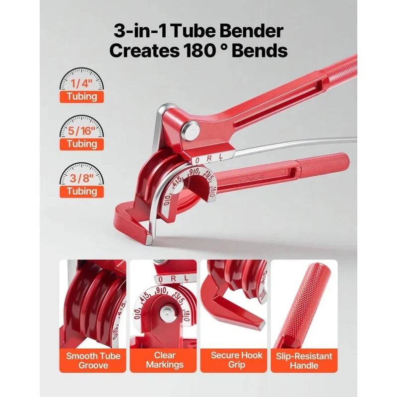 Bremsleitungs Reparaturset Bördelgerät Set 3/16” 7,6m Leitung Werkzeug