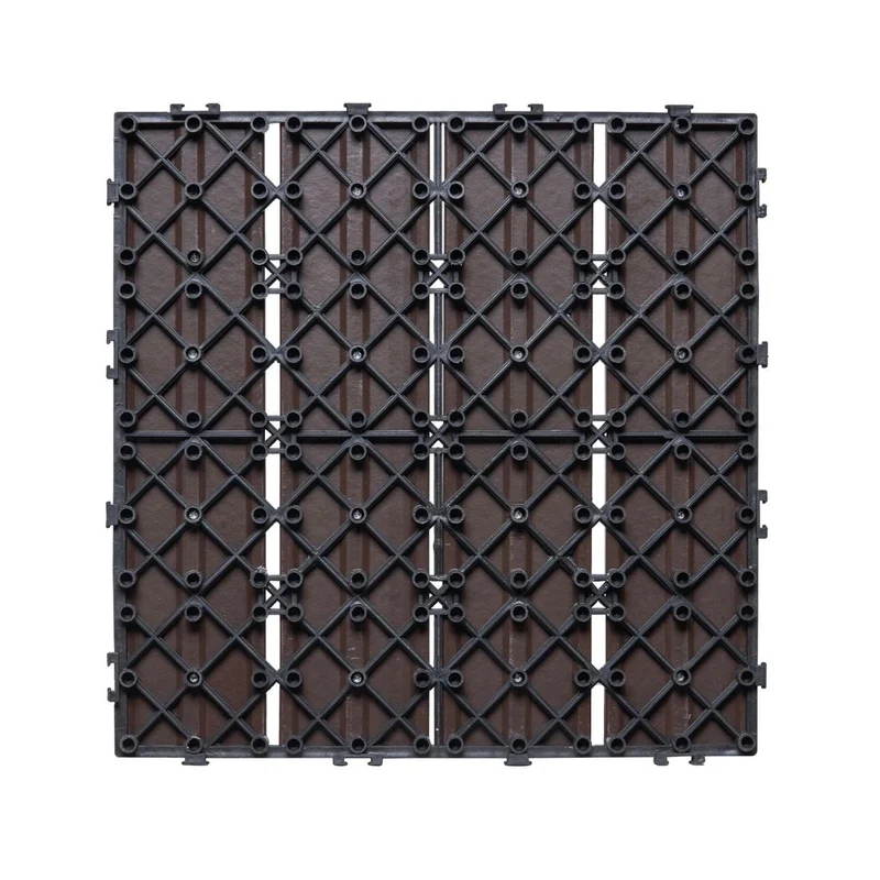 27x Klickfliesen für Terrasse Balkon 295x295mm Fliesen Boden