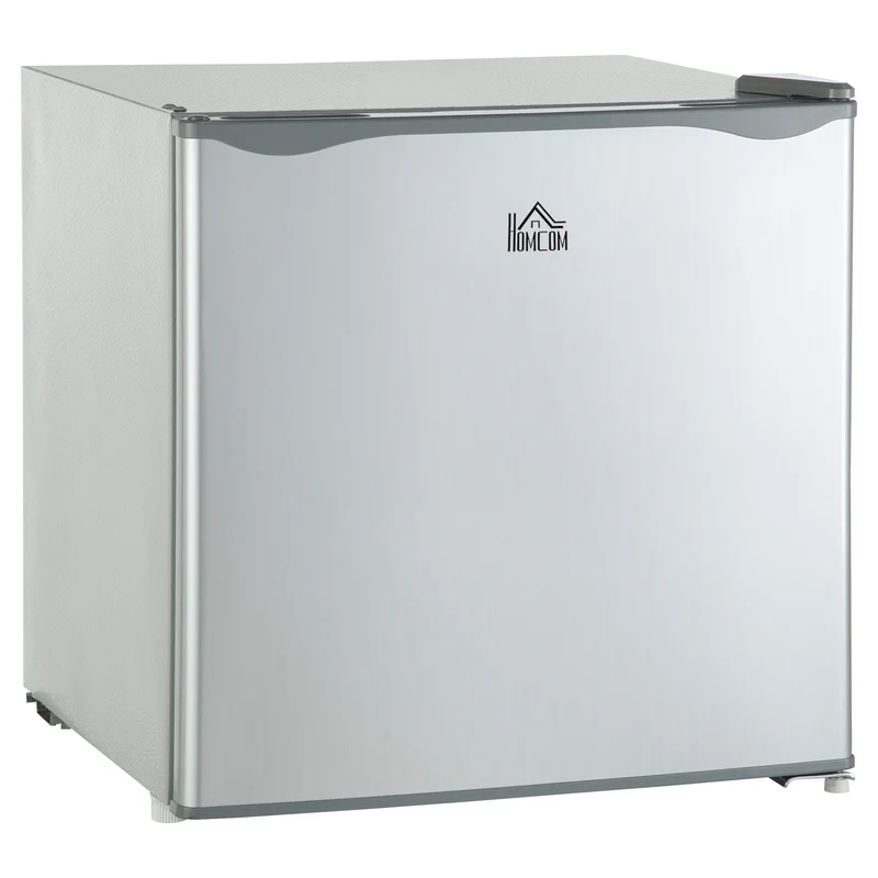 1.1 Cu Ft Countertop Mini Freezer, Compact Upright with Removable Shelves, Gray