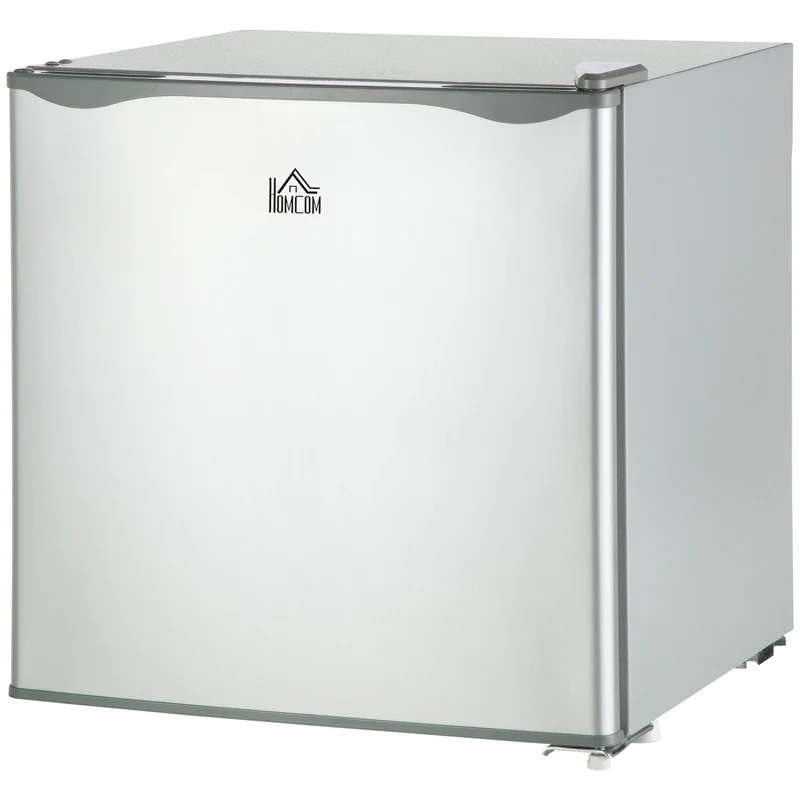 1.1 Cu Ft Countertop Mini Freezer, Compact Upright with Removable Shelves, Gray