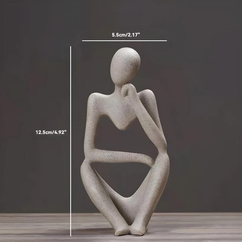 Skanto | Abstrakte Denker-Skulptur Heimdekoration