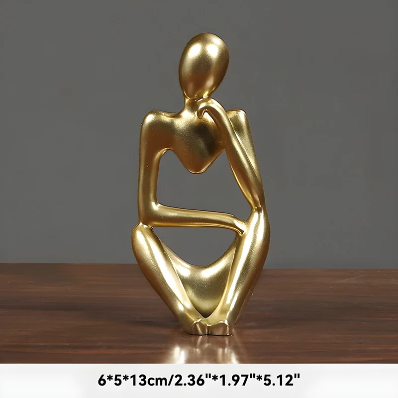 Skanto | Abstrakte Denker-Skulptur Heimdekoration