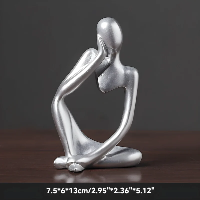 Skanto | Abstrakte Denker-Skulptur Heimdekoration