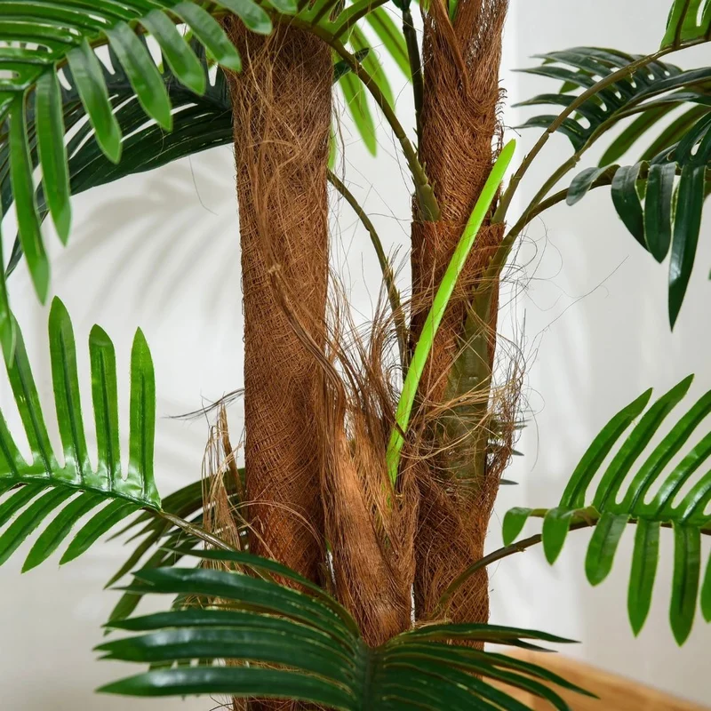 Kunstpflanzen Topf 120cm Palme Kunstpflanze Kunstbaum Zimmerpflanze