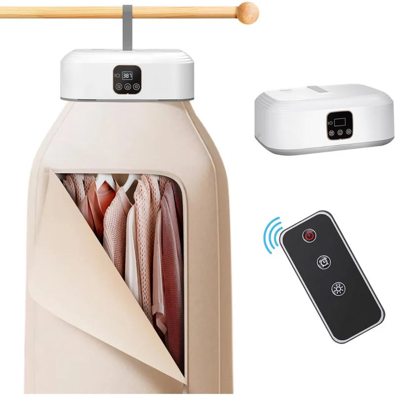 This portable mini clothes dryer is tiny yet mighty, perfect for adventures and apartments.