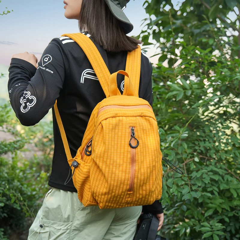 Leichte Karierte Rucksack Karnz
