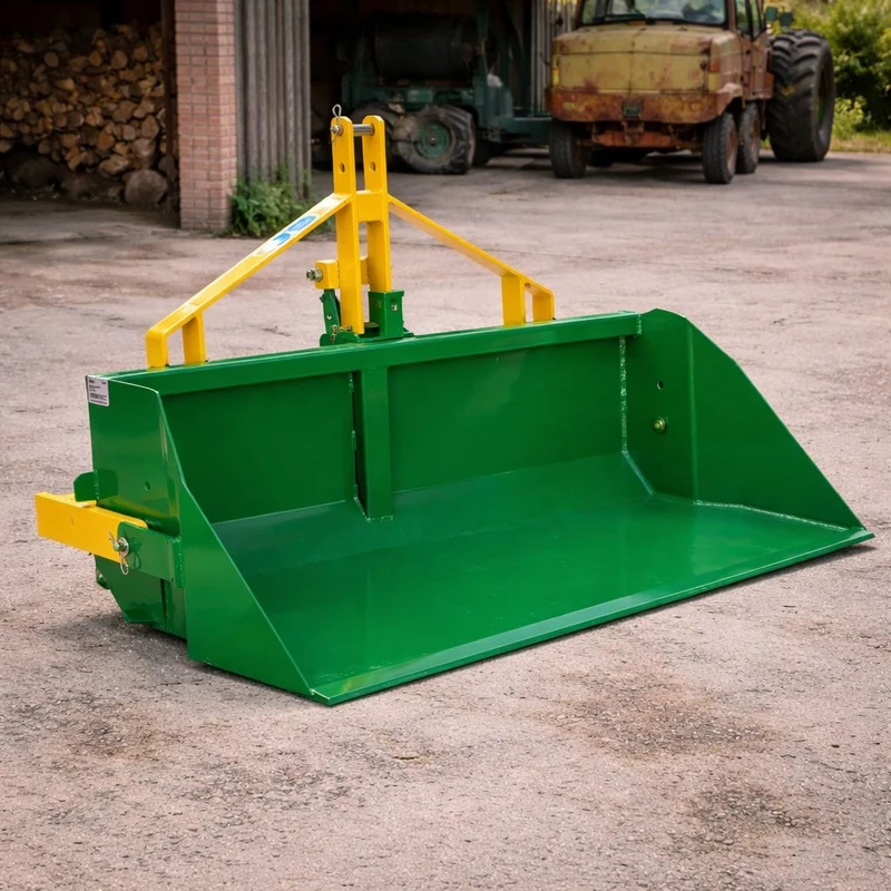 Heckschaufel DHS 120cm Hydraulik Kippfunktion Schaufel