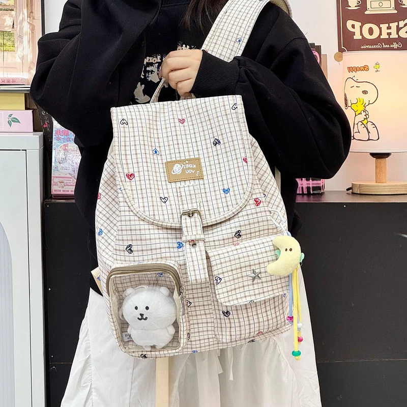 Herz-gedruckter Freizeit-Rucksack Karnz