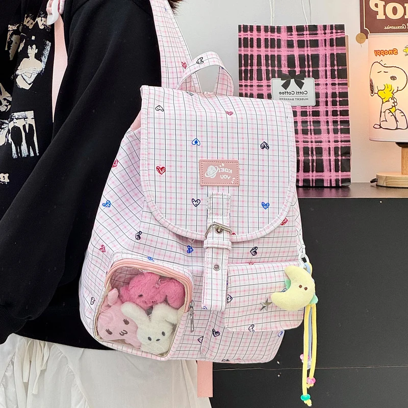 Herz-gedruckter Freizeit-Rucksack Karnz