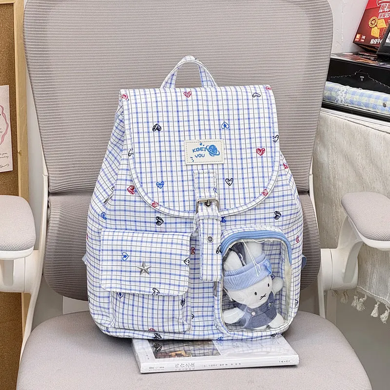 Herz-gedruckter Freizeit-Rucksack Karnz