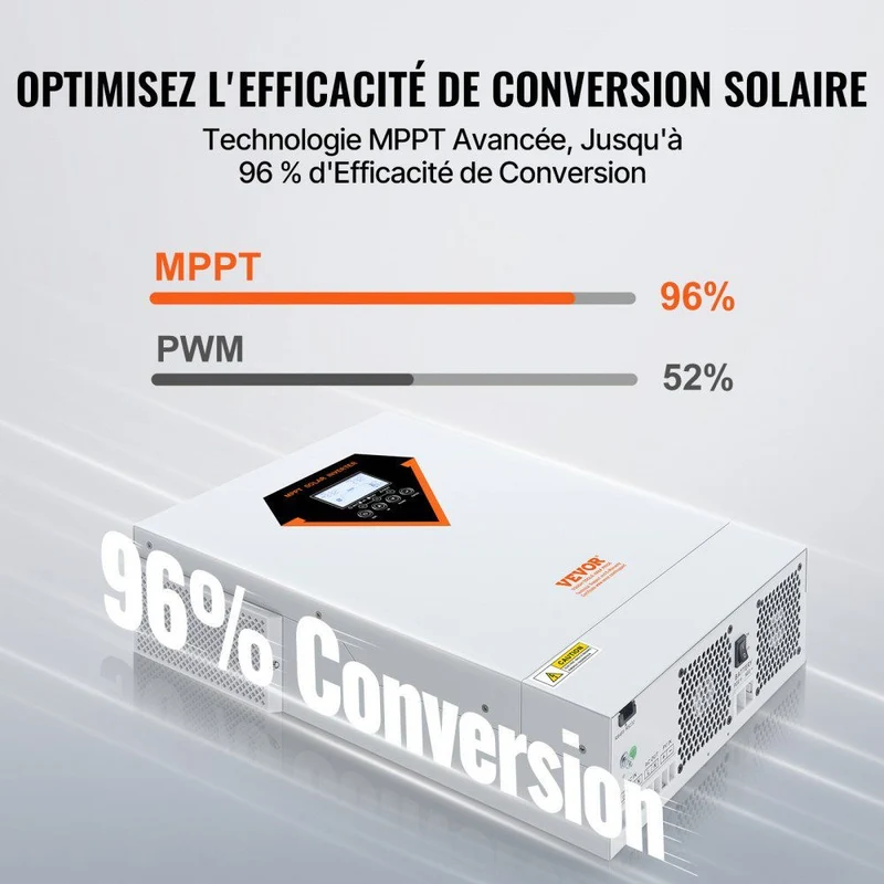 Hybrid Solar Wechselrichter 5500W 48V MPPT Inverter Sinuswelle