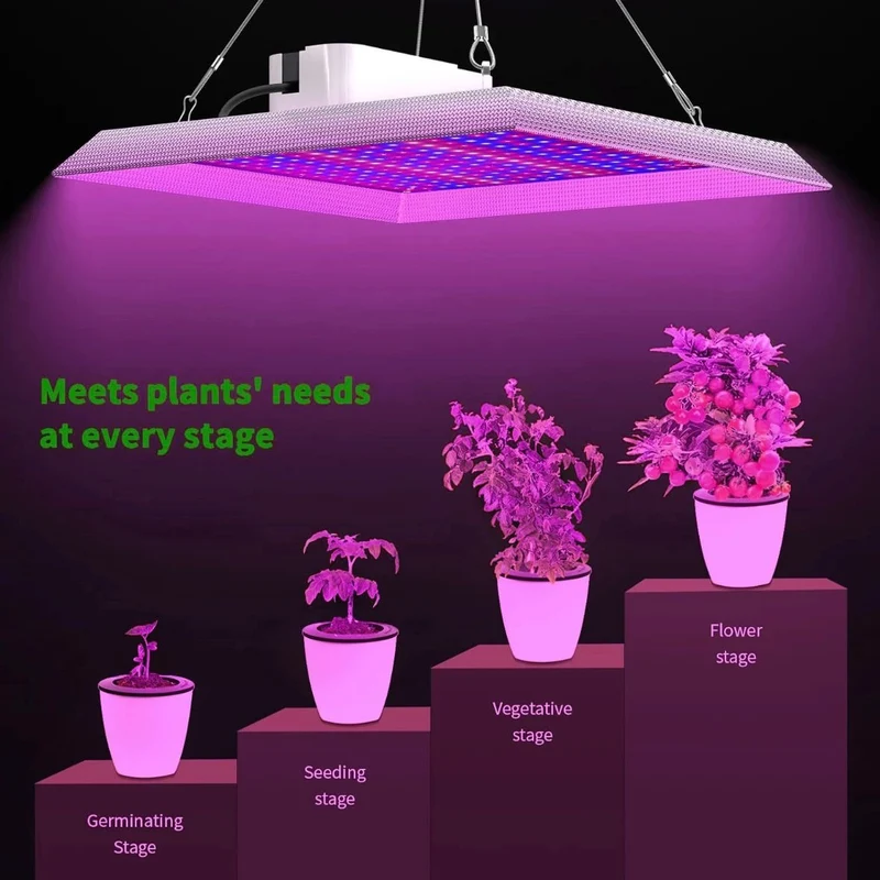 LED Pflanzenlampe Pflanzenbeleuchtung Gewächshaus Pflanzenlicht