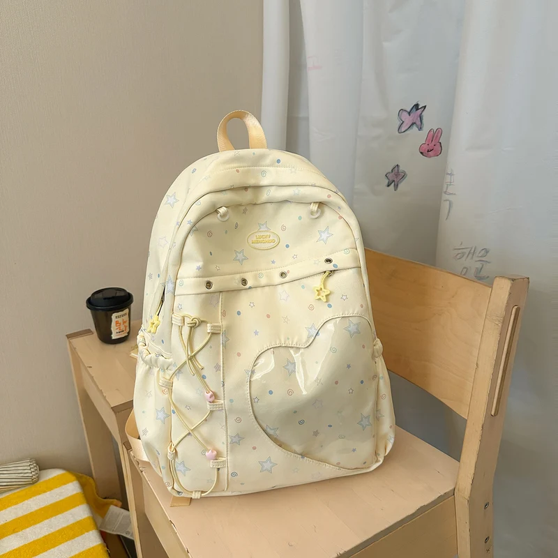 Herz-Applikation Freizeit Rucksack Karnz