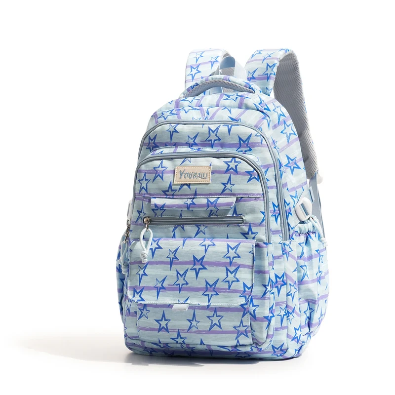 Spaß Schulrucksack mit Sternenmuster Karnz