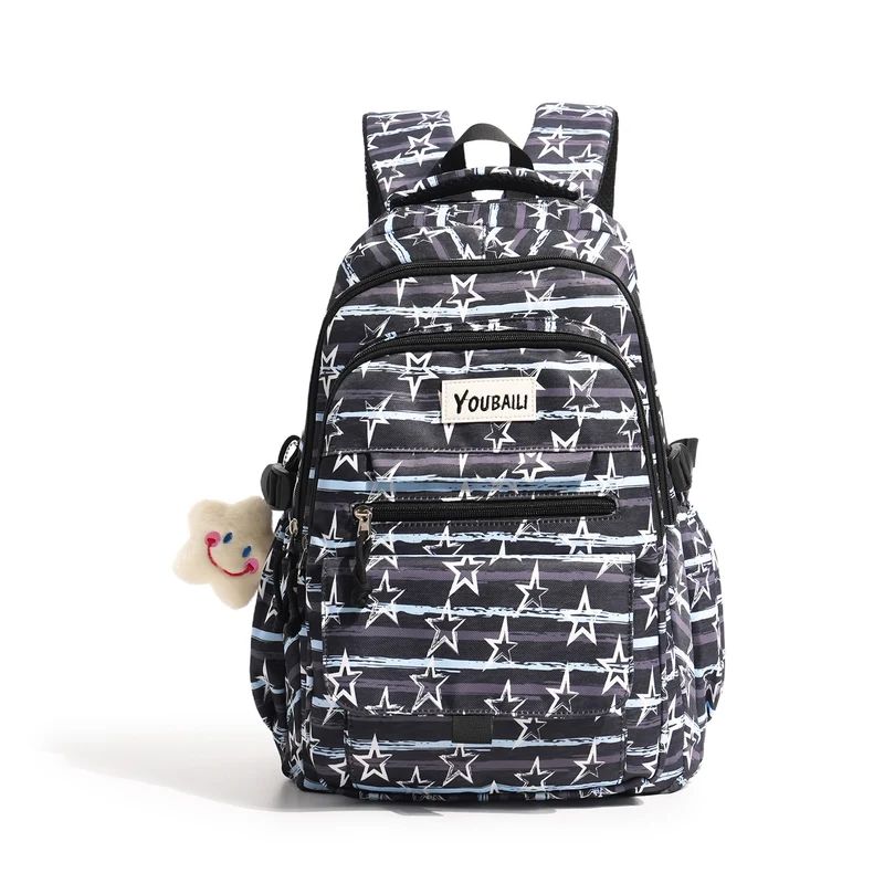Spaß Schulrucksack mit Sternenmuster Karnz