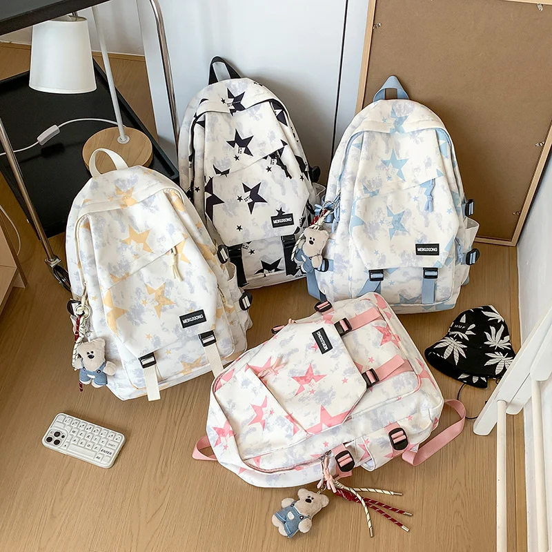 Spaß Sternmuster Rucksack Karnz