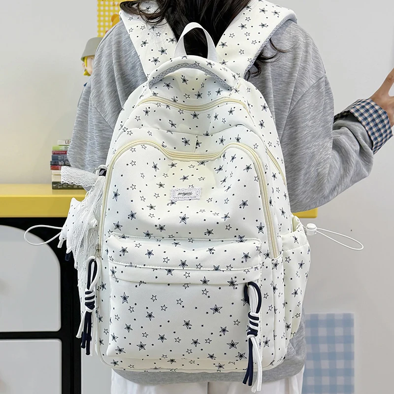 Fun Star-beschmückter Studentenrucksack Karnz