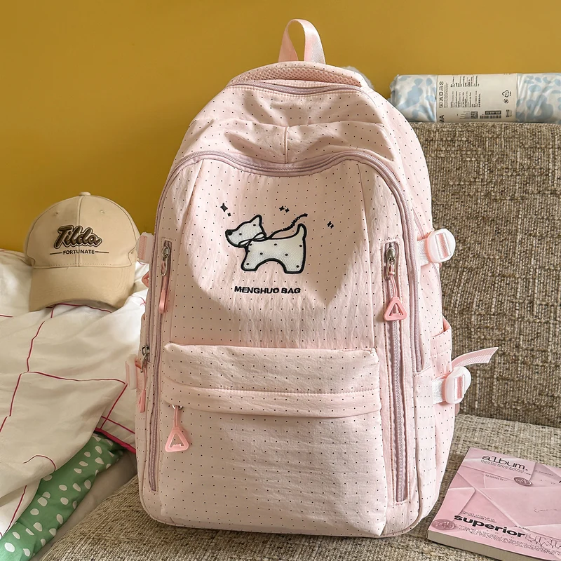 Grafische Katzen-Themen-Rucksack Karnz