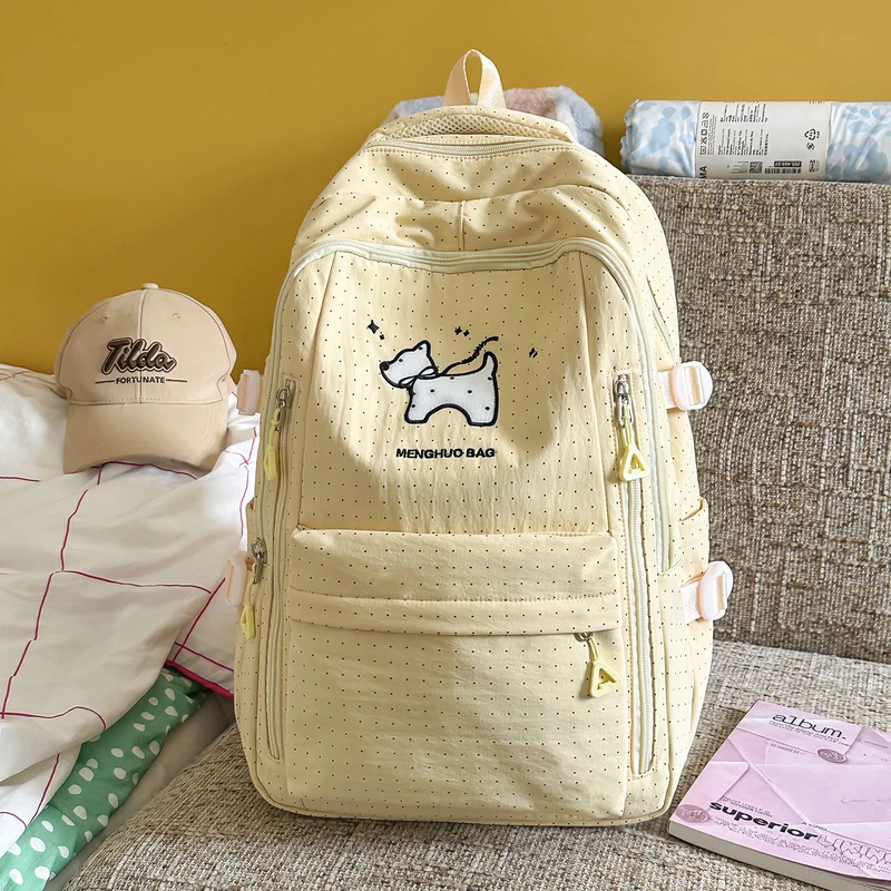 Grafische Katzen-Themen-Rucksack Karnz