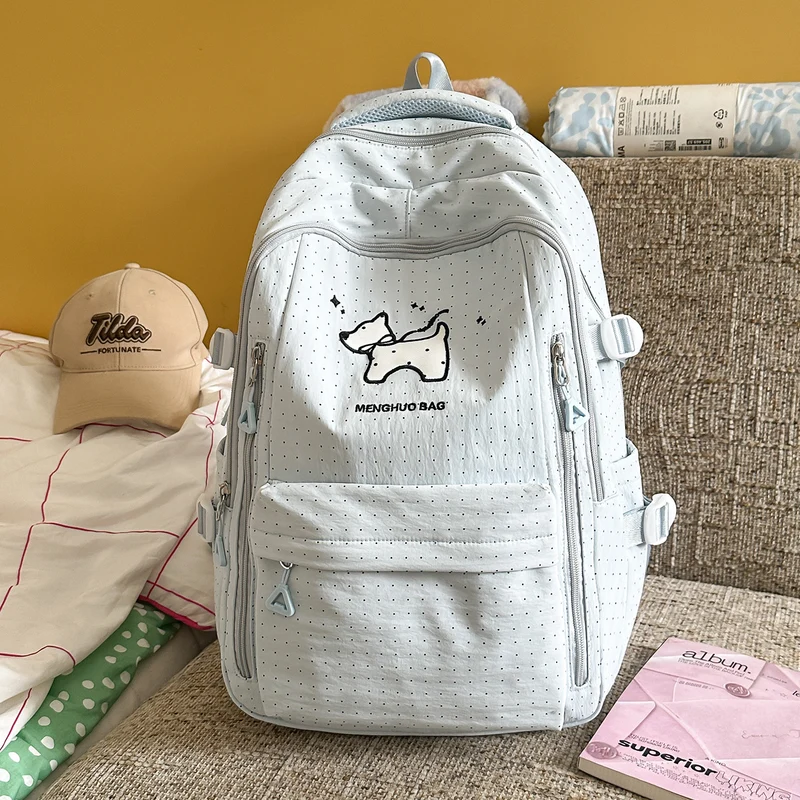 Grafische Katzen-Themen-Rucksack Karnz