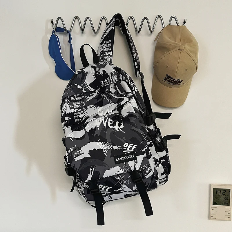 Graffiti Druck Freizeit Rucksack Karnz