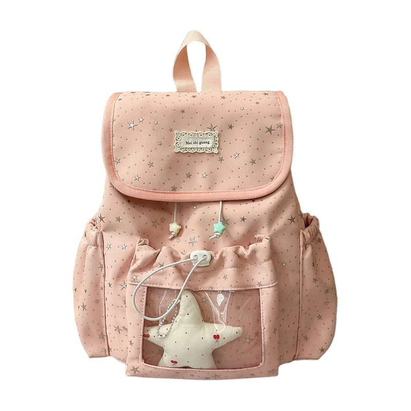 Fun Star-Embellished Mini-Rucksack Karnz