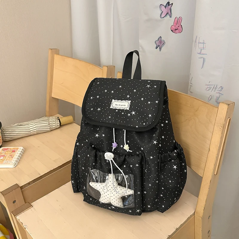 Fun Star-Embellished Mini-Rucksack Karnz