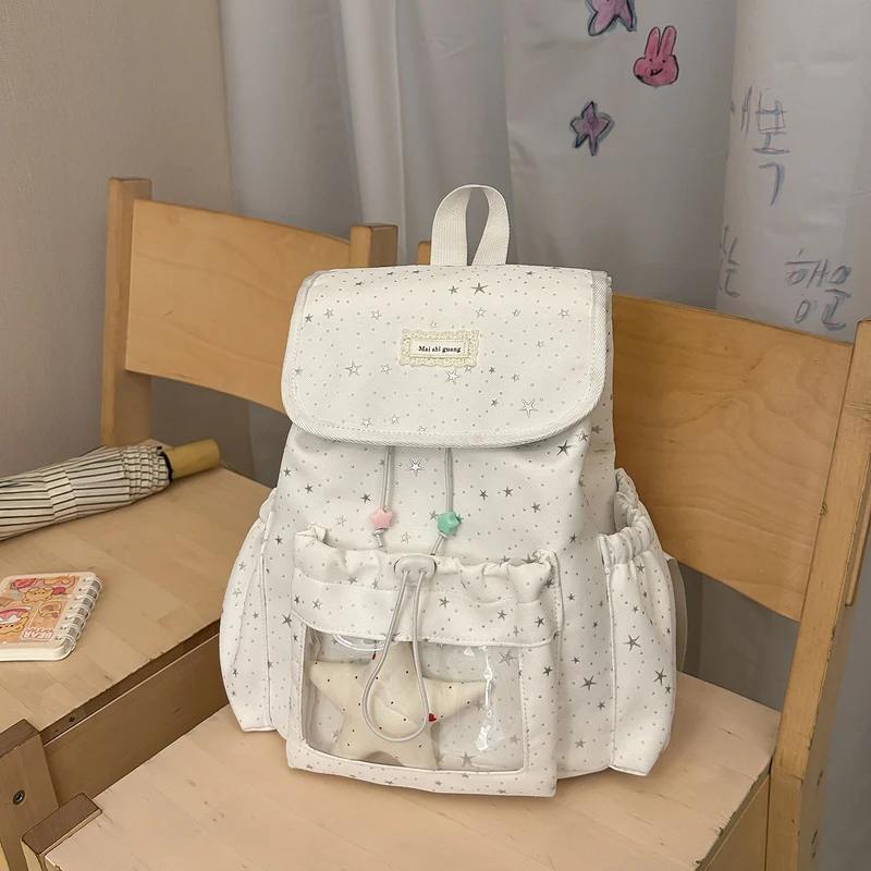 Fun Star-Embellished Mini-Rucksack Karnz