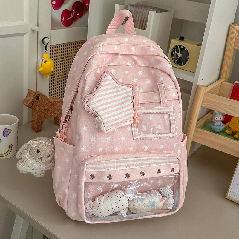 Fun Star-verzierte Freizeit-Rucksack Karnz 1791204793