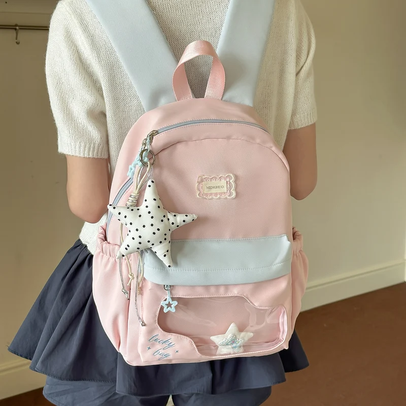 Fun Star-Bestickte Rucksack Karnz