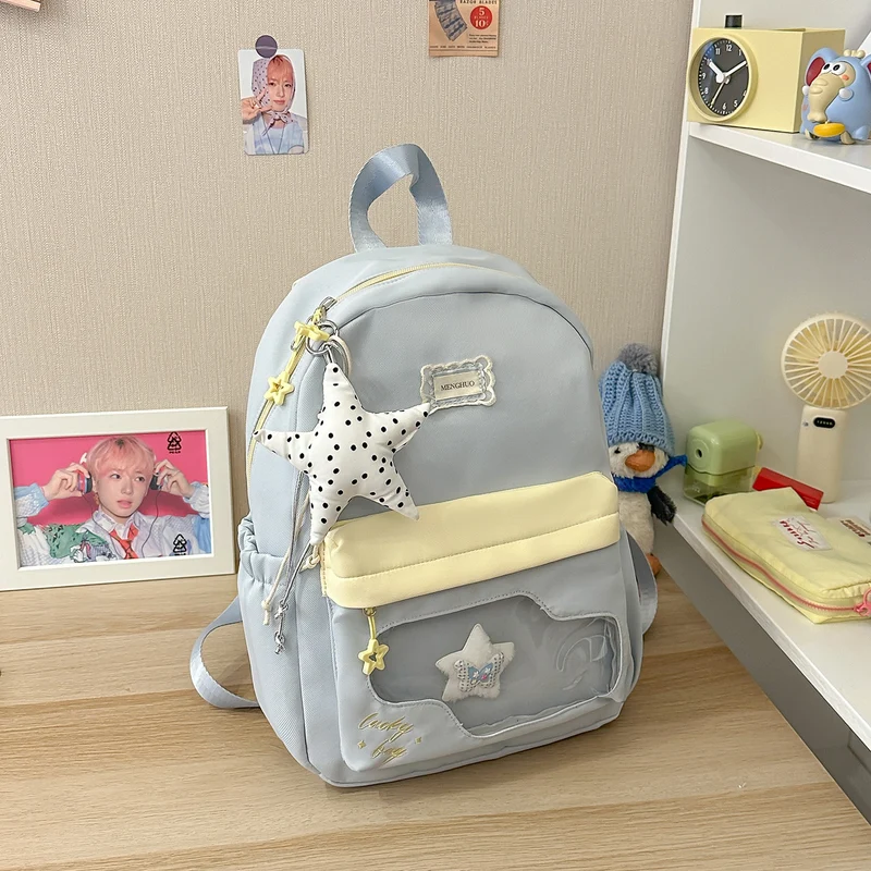 Fun Star-Bestickte Rucksack Karnz
