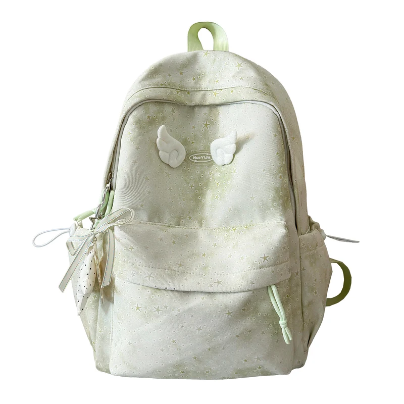 Funktionaler Rucksack mit dekorativen Flügelakzenten Karnz