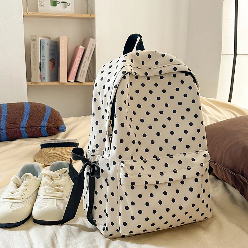 Fun Polka Dot Freizeit Rucksack Karnz