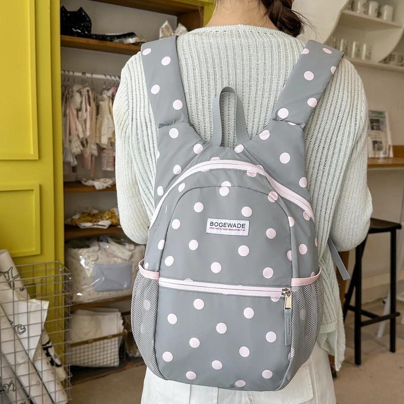 Fun Punktmuster Rucksack Karnz