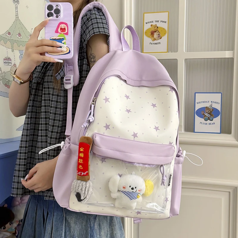 Spaß-Themen Sternmuster Rucksack Karnz