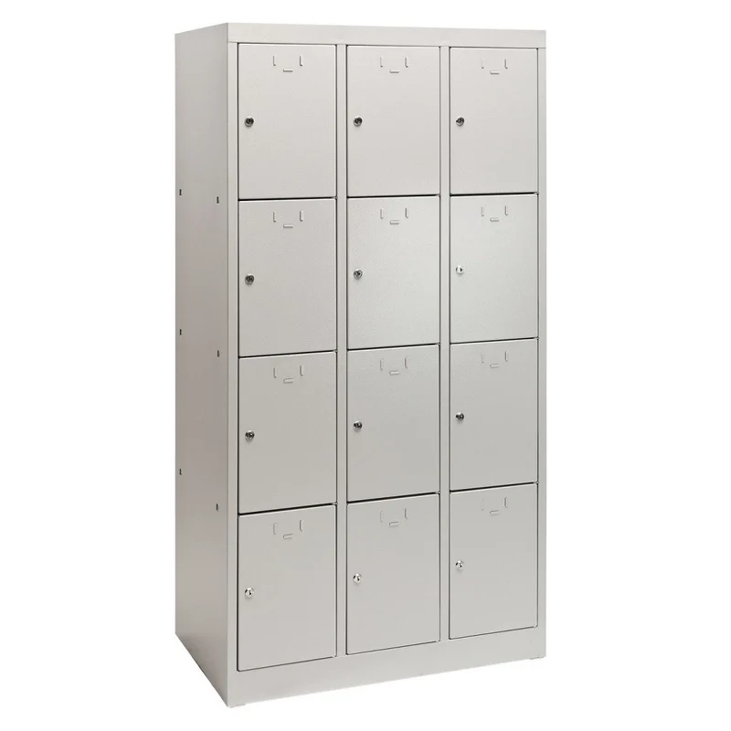 Schließfachschrank 12 Fächer Spind Schrank Schließfach Regal