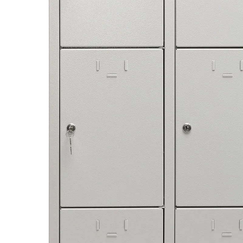 Schließfachschrank 12 Fächer Spind Schrank Schließfach Regal