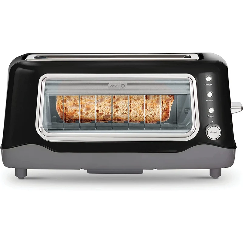 Revolutionize breakfast time with a glass toaster.