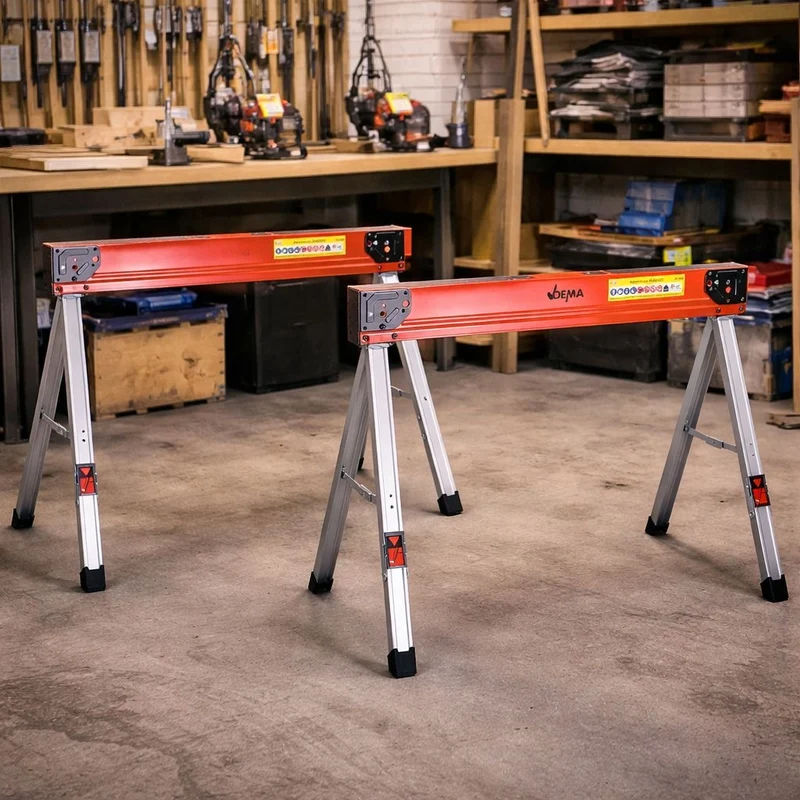 2x Arbeitsbock klappbar Klappböcke je 500 kg Bock Werkstatt