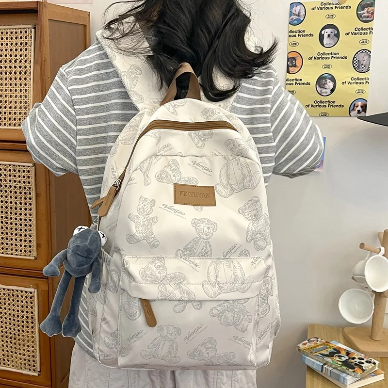 Fun Illustrierter Charakter Rucksack Karnz