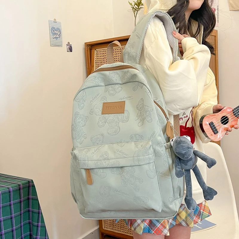 Fun Illustrierter Charakter Rucksack Karnz