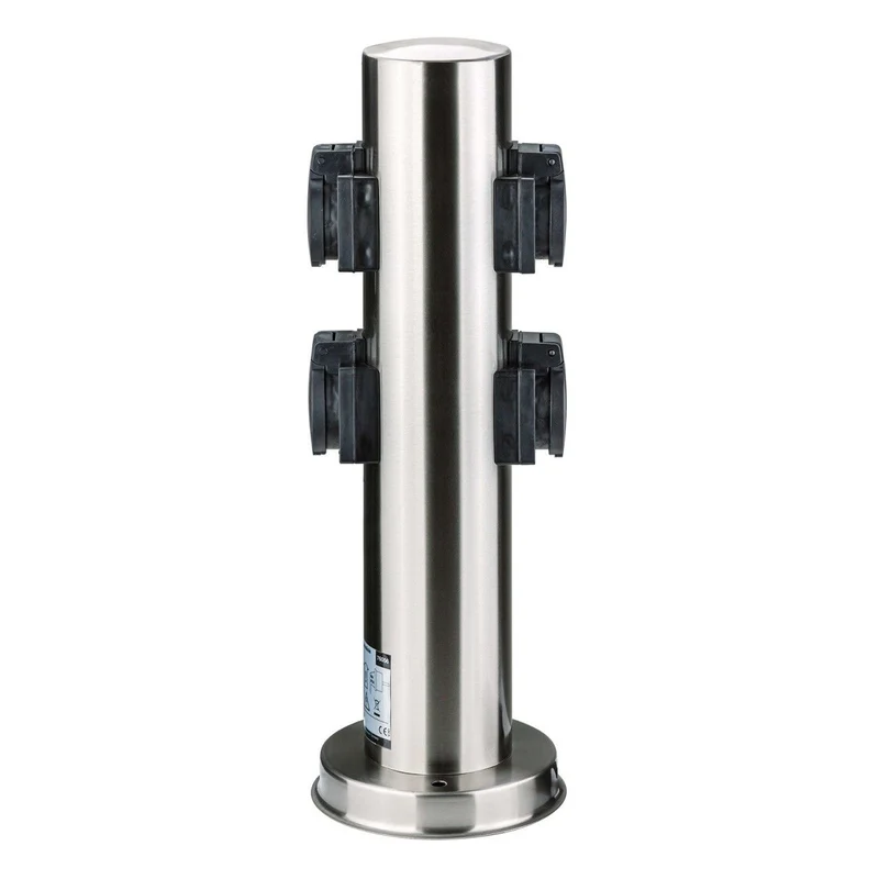 Gartensteckdosensäule Steckdosensäule Gartensteckdosen 4 Steckdosen