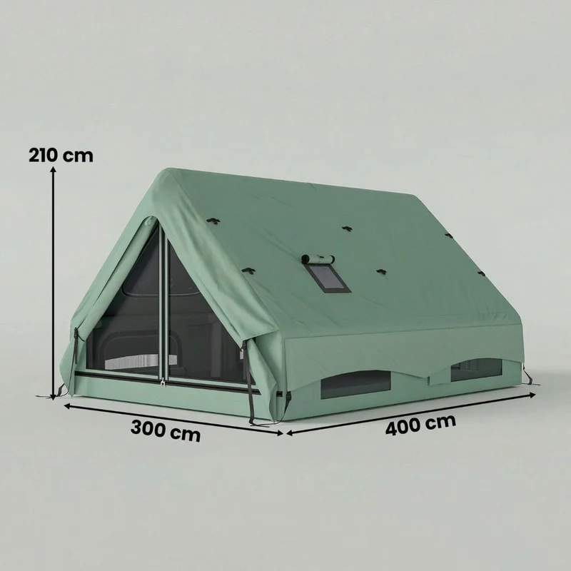 Aufblasbares Zelt 8-10 Personen Camping Campen Outdoor