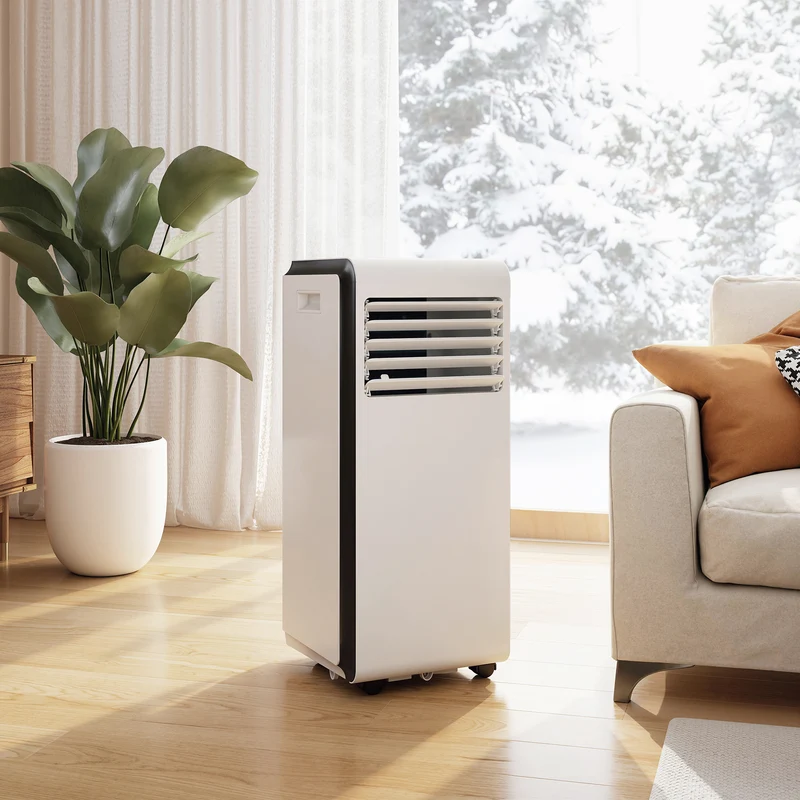 7000 BTU Portable Air Conditioner, 4-in-1 Portable AC with Timer & Remote Control