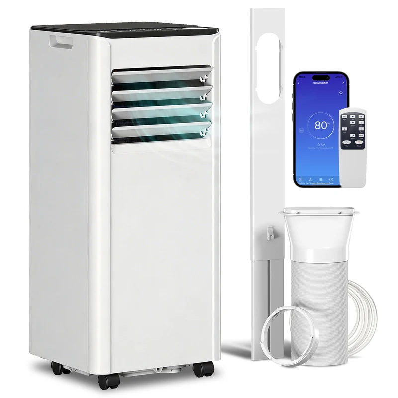 SmartCool 4-in-1 Portable AC with WiFi, 7000 BTU & Energy Saving for Room up to 26 m2